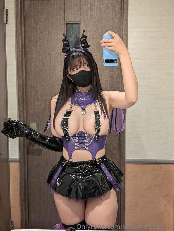 小悪魔さんの自撮り🫶🫶可愛くてかっこいい角生えてるぞっ！！！