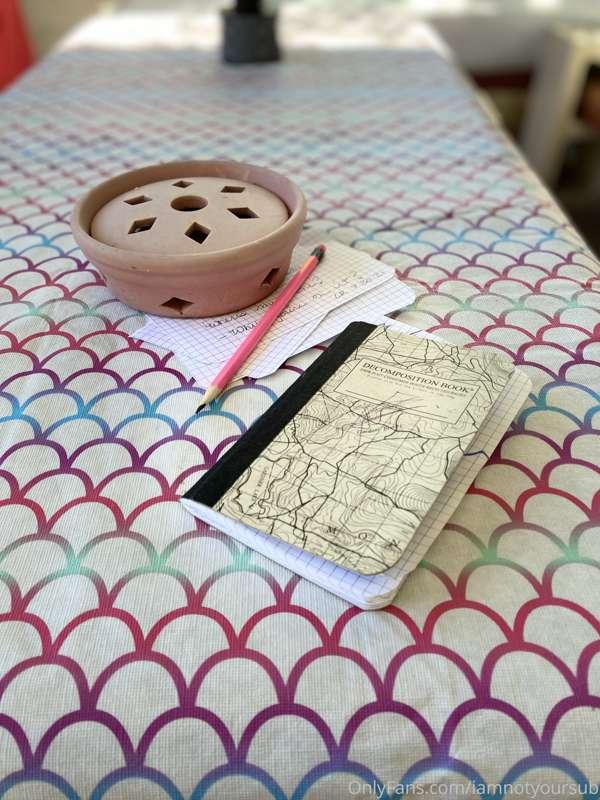 I write notes to myself all day. About all sorts of things....