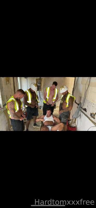 Who wants to cum on a building site with us boys for the day..