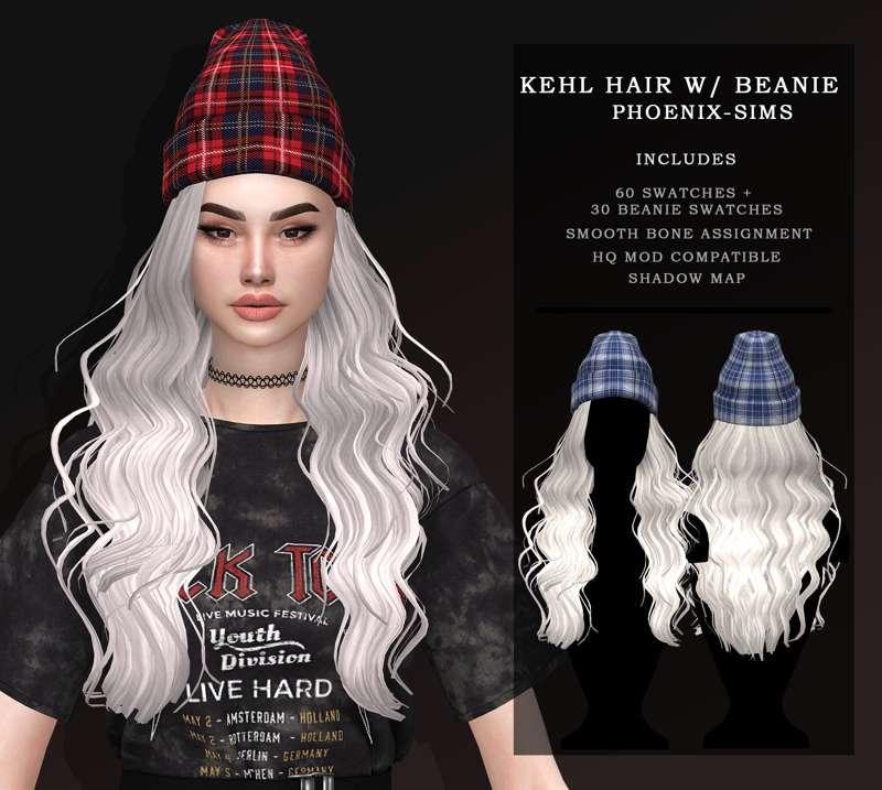 KEHL HAIR WITH BEANIE