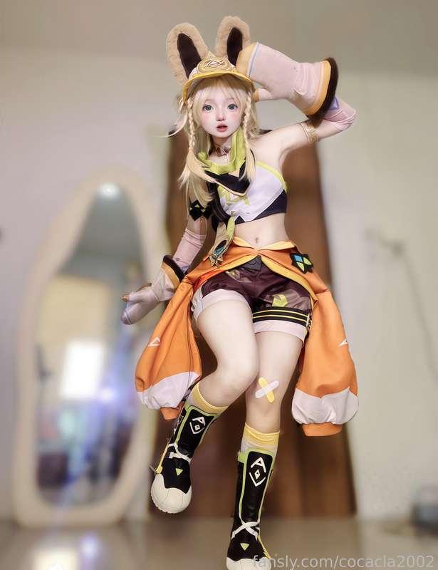 Wataa Squirrel or rabbit💦☺️ #cosplay #cos