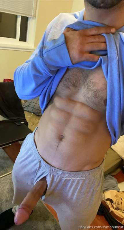 I shot a huge cumshot. Might post it to the timeline later😈