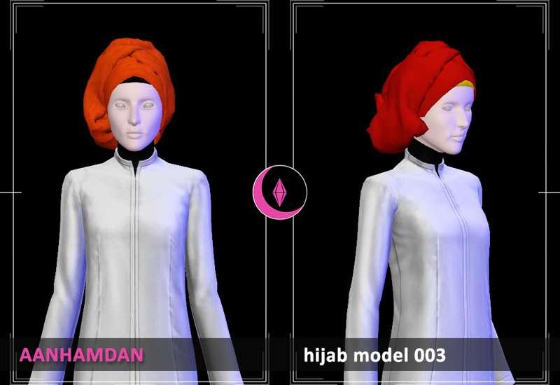 AANHAMDAN HIJAB MODEL 003