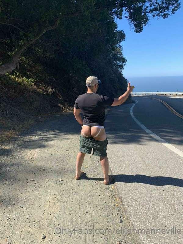 Road journey showing my own Grand Canyon