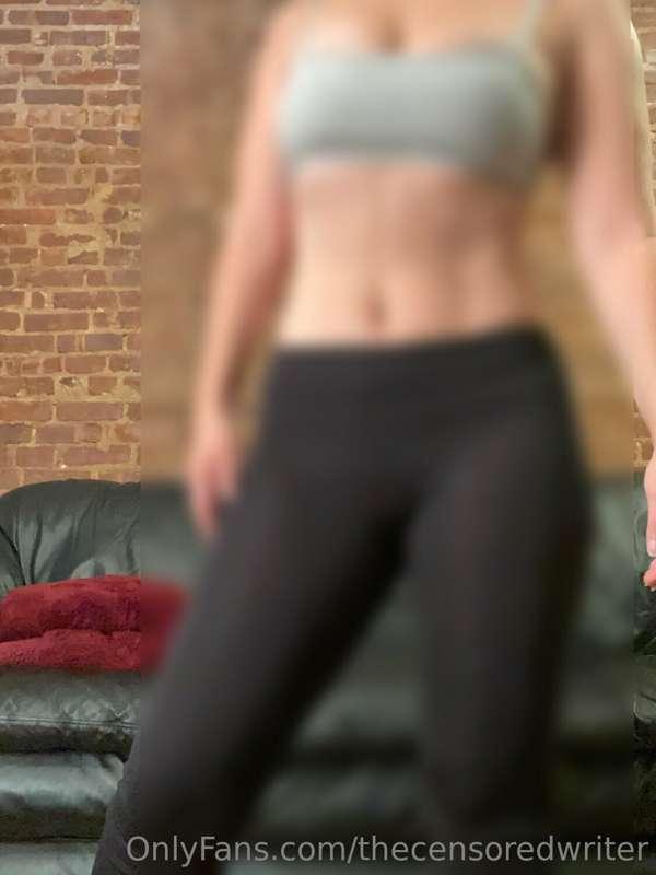 Did some yoga at home today. Imagine you actually got to see..