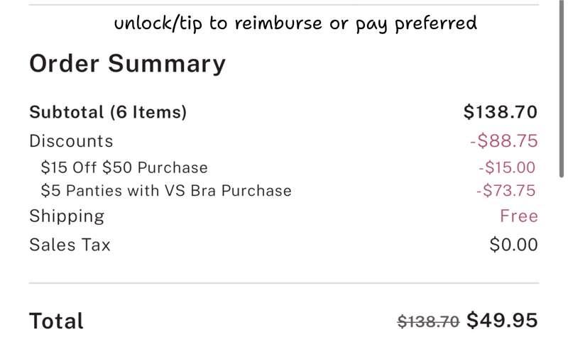 victoria secret had a deal i couldn't miss out on, i ordered..