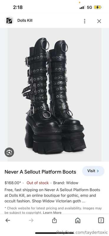 Anyone wanna help keep an eye out for these boots!?! I’ve be..