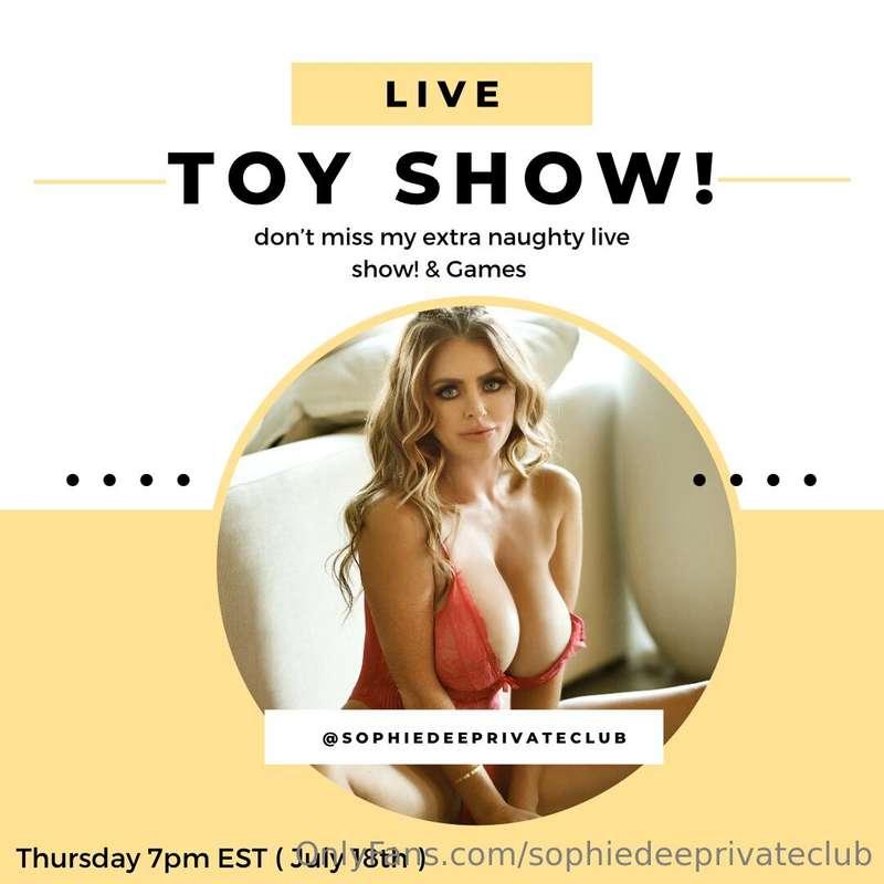 🚨🚨 LIVE SHOW 🚨🚨 Come join me! This Thursday 7pm EST..  Naugh..