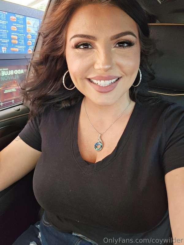If your favorite restaurant had a drive thru, what would you..