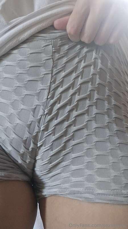 Would you play with me through my shorts?  Don't forget to c..