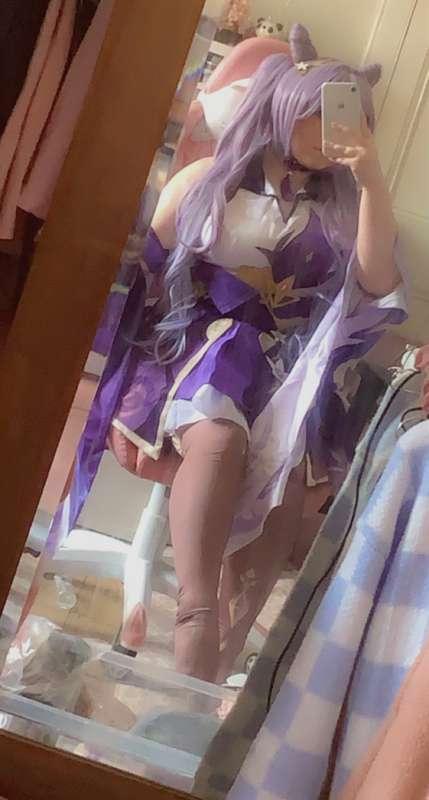 Keqing cosplay pt.2 ! (Higher tiers+)