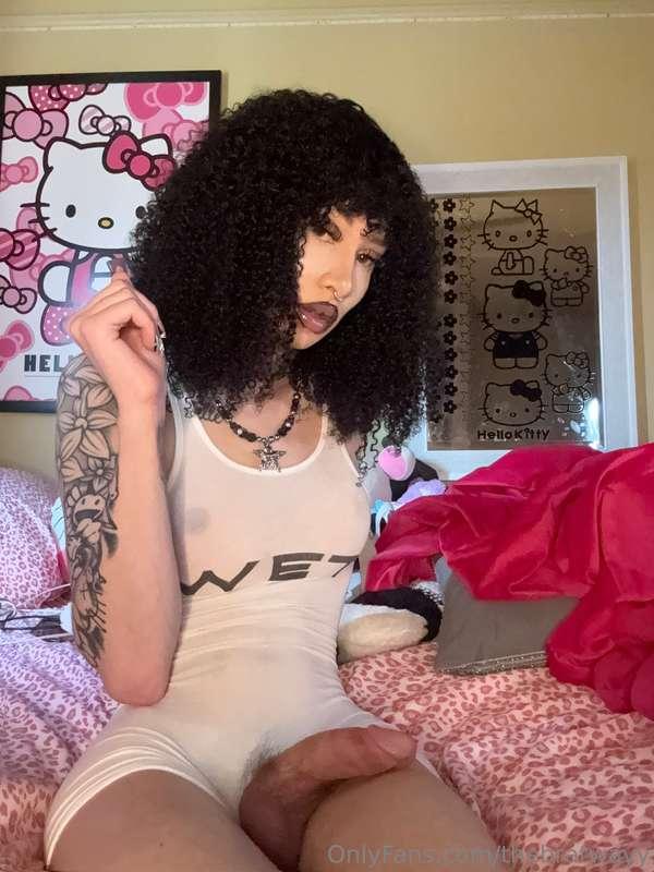 How would you like to stroke my sissy dick? 😈🍆