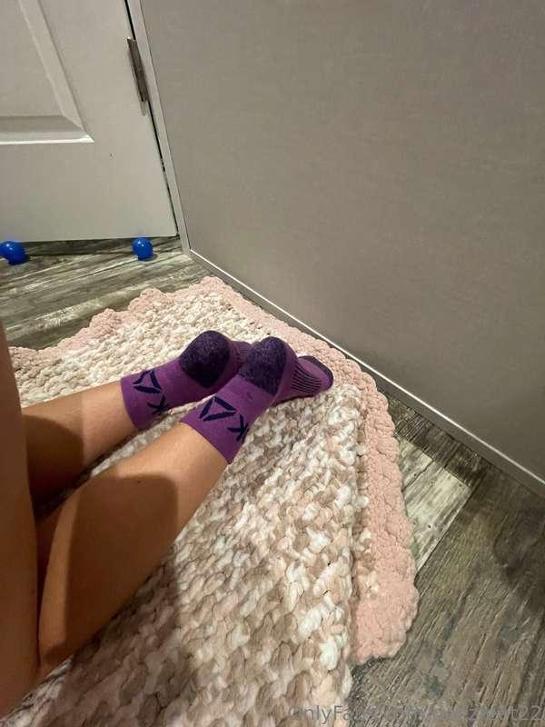 More of my purple socks