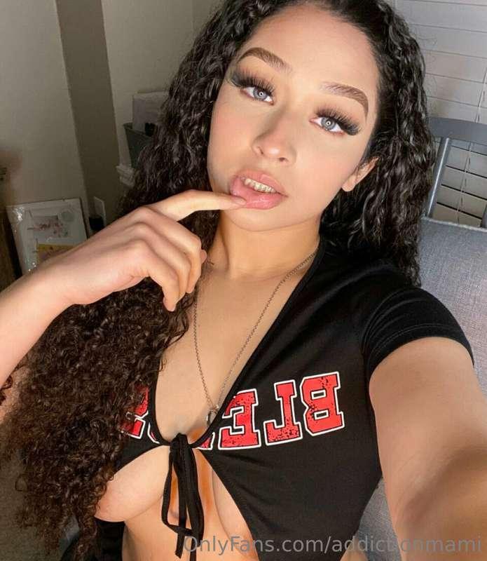 Add curly headed freak @baddgirlriri She’s a naughty Latina ..