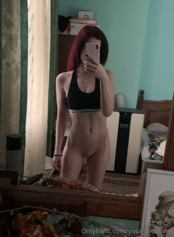 I like sports, it's important for me to keep my figure trim...