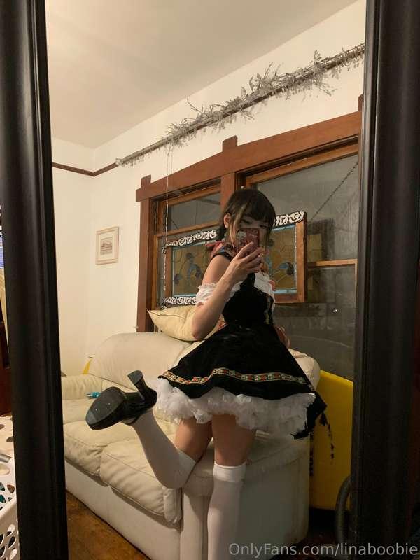 felt sooo cute in this outfit ☺️👻