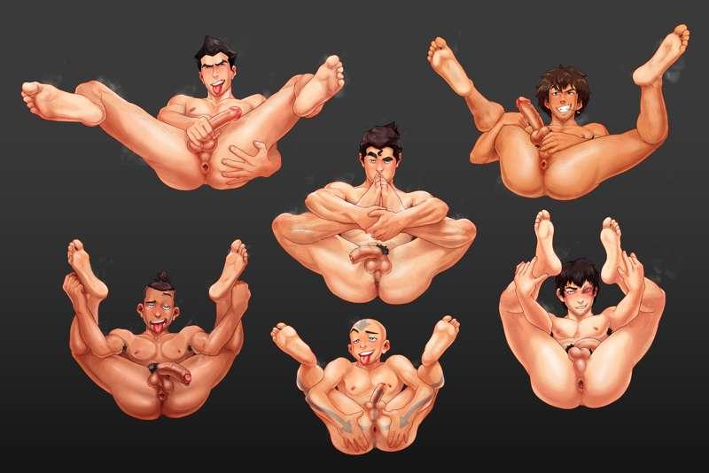 Avatar boys spread.