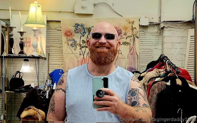 Mirror selfies at an antique store, deep in the heart of Tex..