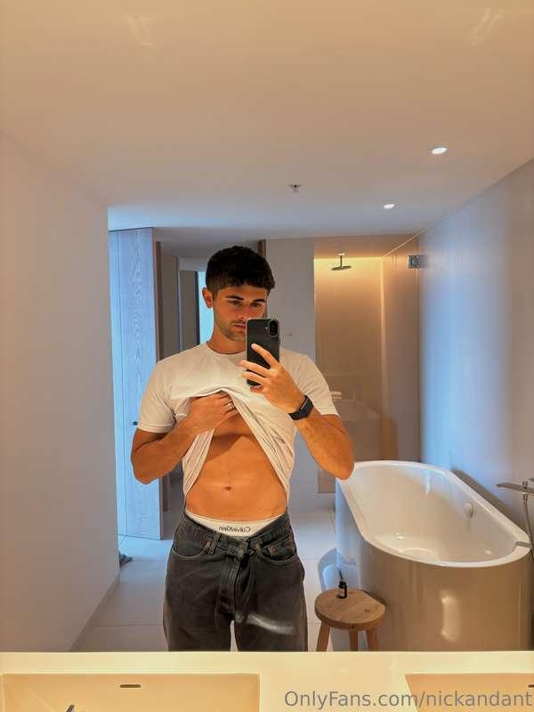 What do you guys think should come off first?! 🥵