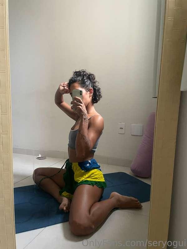 Very hot in Brazil 👩‍👧📍but we'll have to practice the same w..