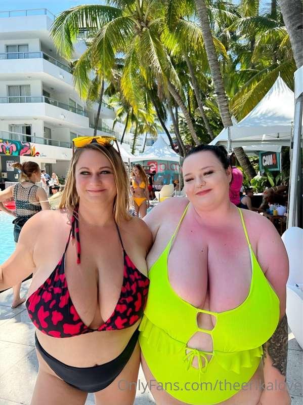Wanna see our boobs? @peytonthomasvip   DM me for the pic!