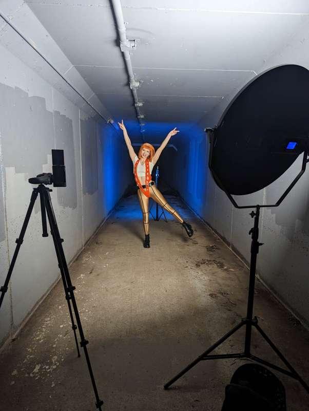 Leeloo Shoot BTS! And BIG Blog Update!