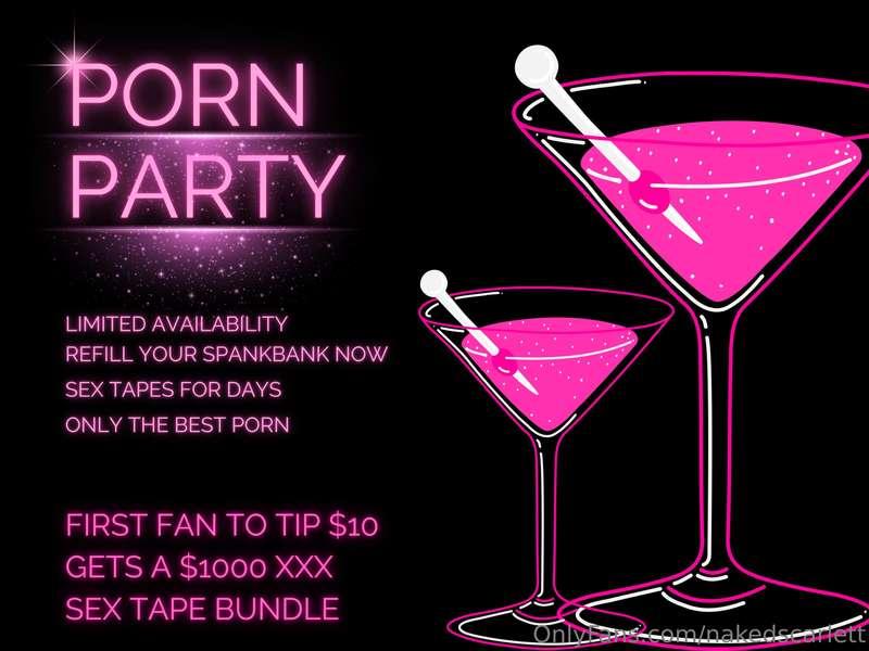 join the party 😈 for my sex tape lovers onlyyy 💦