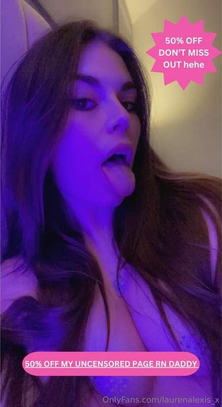 Babeeee i want you to 𝘾𝙐𝙈 over to my 𝙐𝙉𝘾𝙀𝙉𝙎𝙊𝙍𝙀𝘿 𝙋𝘼𝙂𝙀 right n..