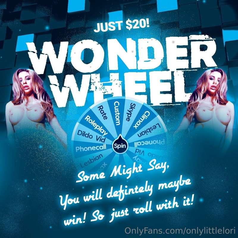 Don’t look back in anger.... guaranteed win on my wonderwhee..