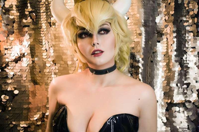 Bowsette portrait