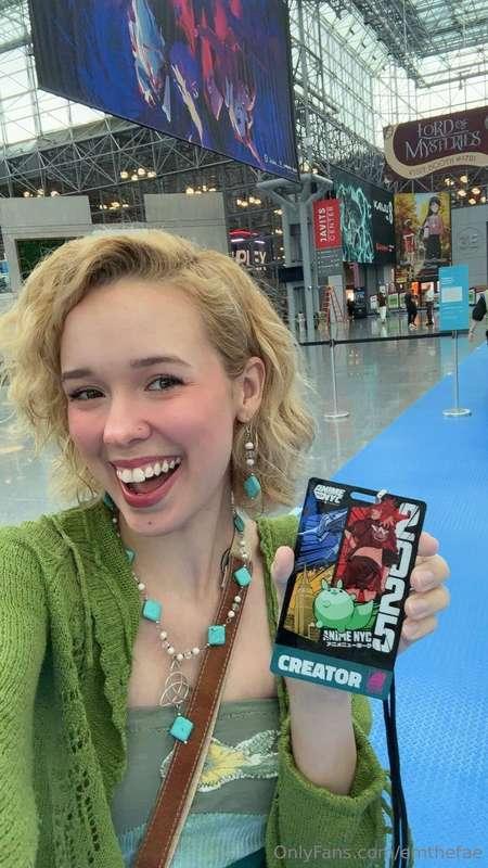 Anime NYC starts tomorrow! 🥳 I can’t wait to show you all th..