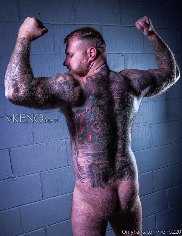 Showing off my back from recent shoot with N Z Page