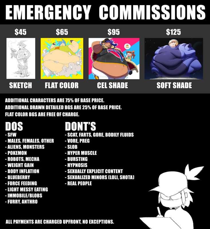 EMERGENCY COMMISSIONS 2022
