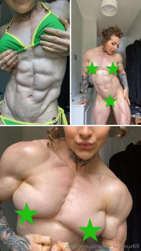 Oiled up SHREDDED Muscle JOI!!I know you love my HARD, muscu..
