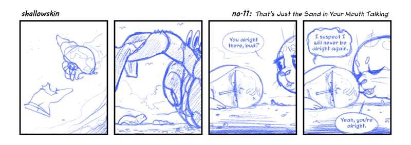 shallowskin Strip #11 - Sketch