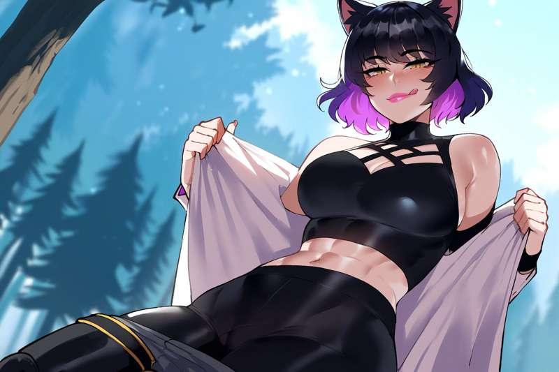 Date in the forest with Blake, part 2