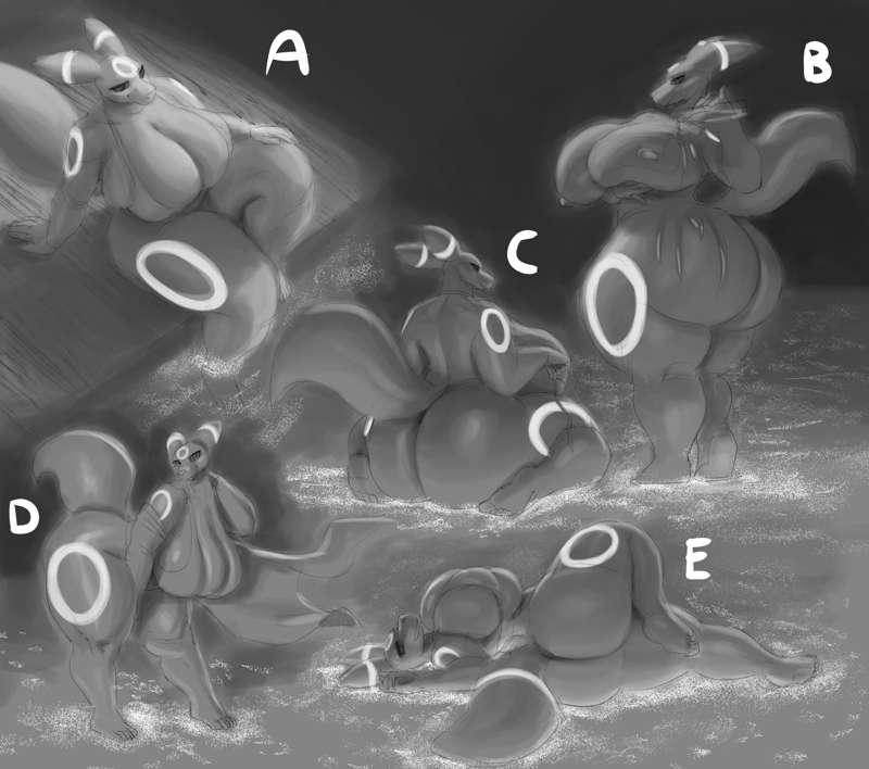 Umbreon Poll poses