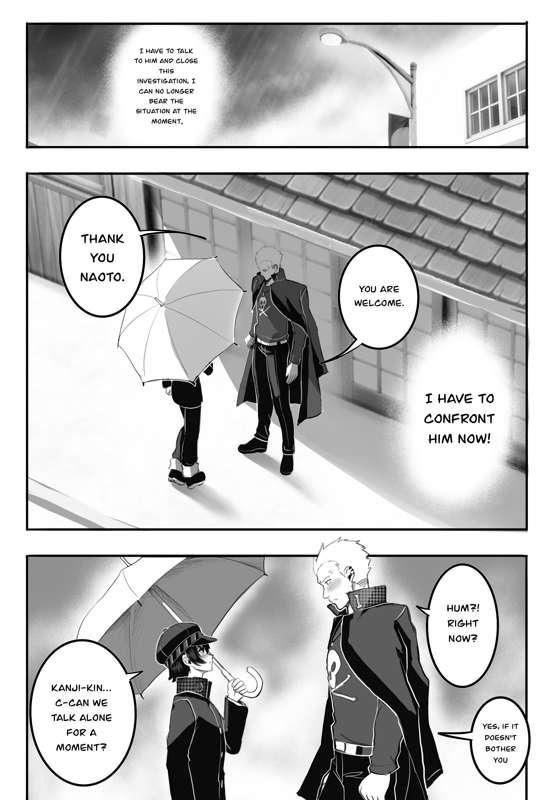 Bonding under the rain (comic)