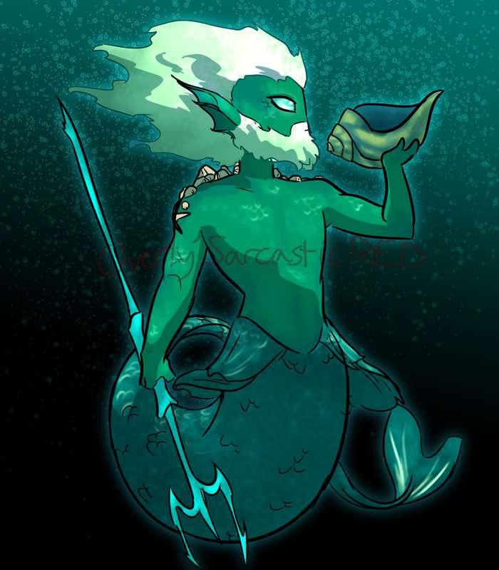 Reward: Triton (ancient greek god of the waves)