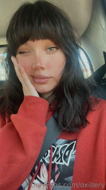 No makeup on!! 💕 hope you have a good night