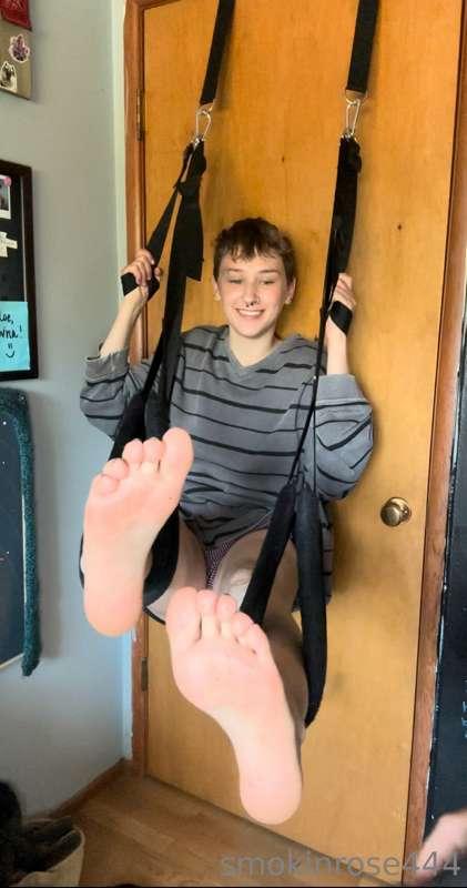 when A gifts a sex swing…it’s used for more than just sex…🪶