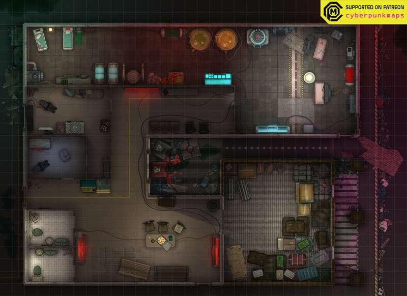 Back-Alley Splicing Lab [33x24]