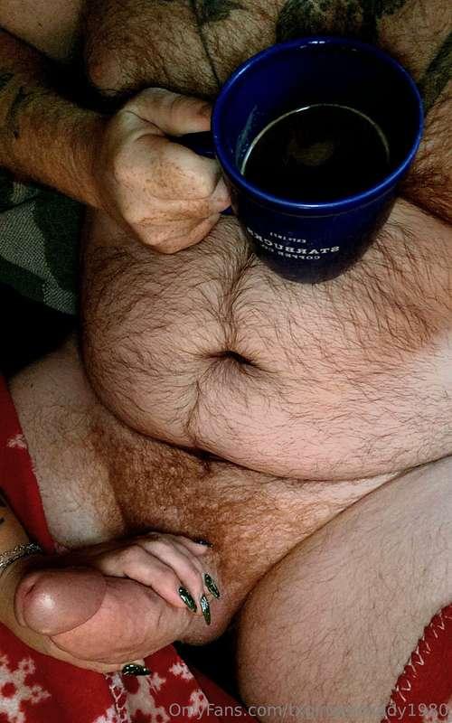 She stayed over last night and made me coffee on this perfec..
