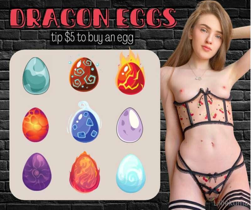 ***Dragon Eggs*** ✨ 
A mysterious girl approaches you and sa..