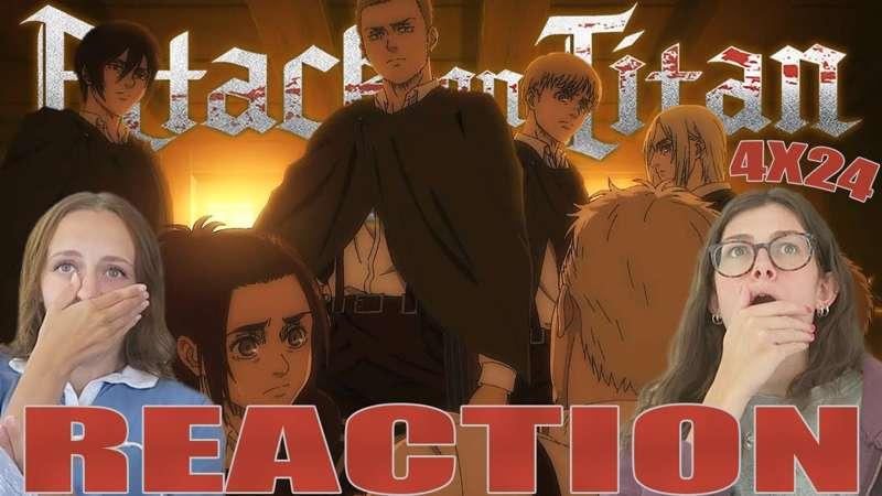 Attack on Titan (SUB) - 4x24 Pride - Reaction