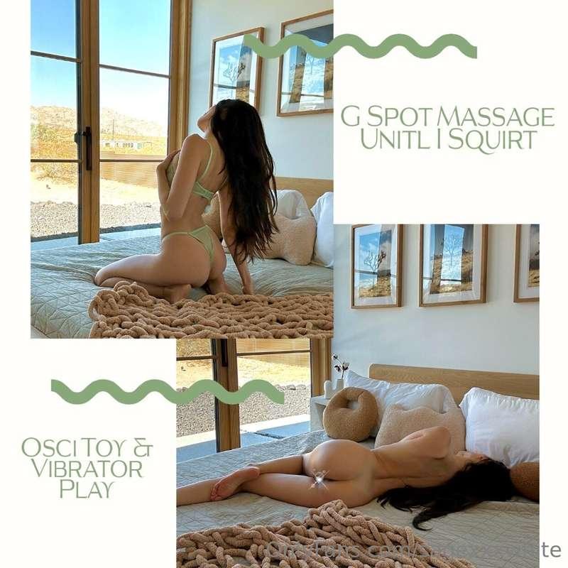 wet wet wet finish 💦 this toy has an oscillating tip that ma..