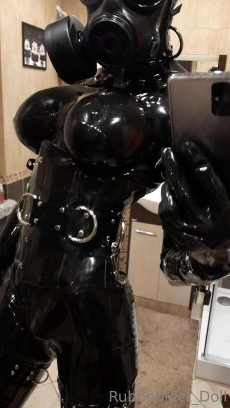 I love that feeling of being fully rubberized!You should try..