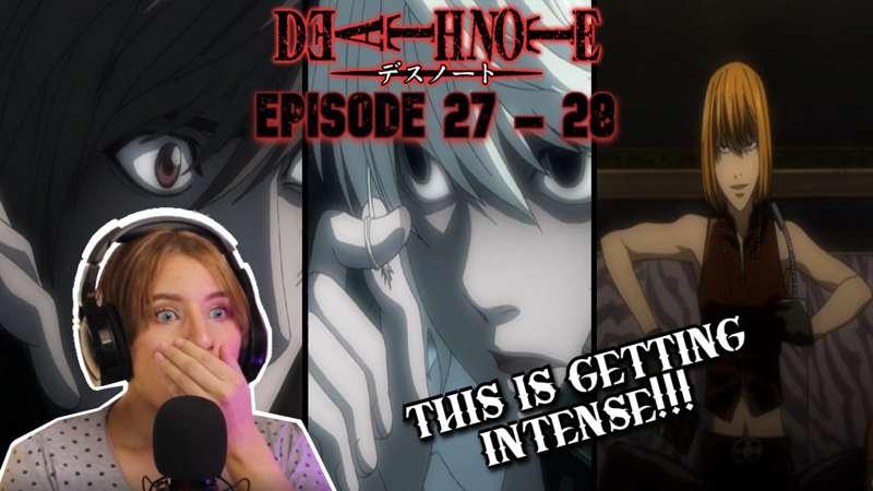 Death Note Episode 27 - 28 REACTION
