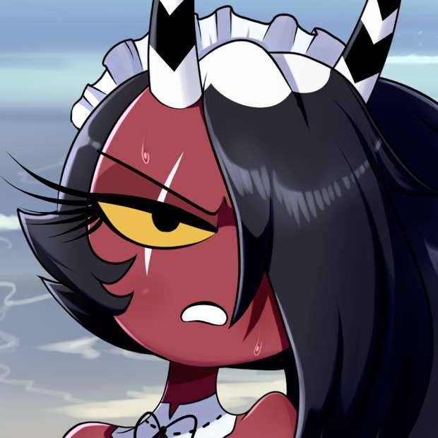 .:What are you looking at?:. (Helluva Boss)