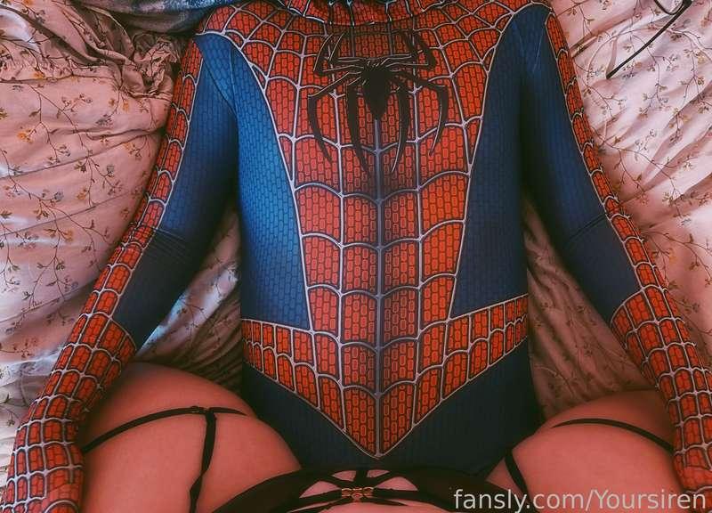 Apparently Spidey likes when thick girls take control 😈🕸️

#bbw #amateur #fat #cosplay #nerd #roleplay #joi #bj #blowjob #facial